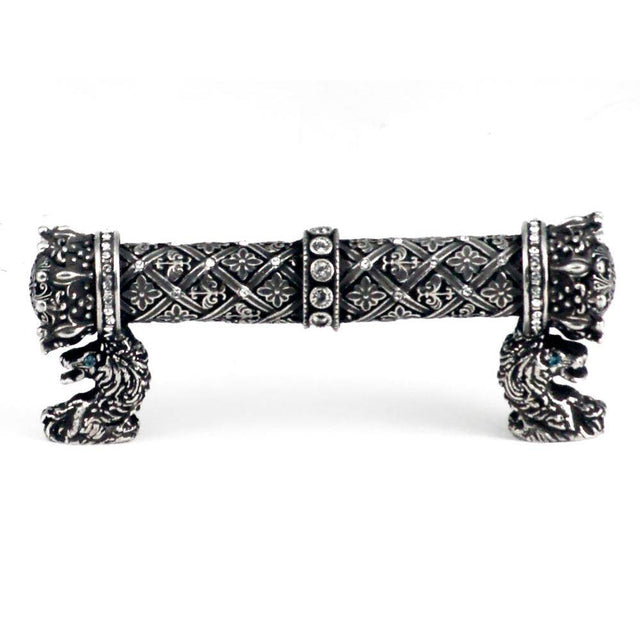Carpe Diem Hardware - Queen Anne 3'' O.C. Pull w/ Swarovski Crystals - Chalice
