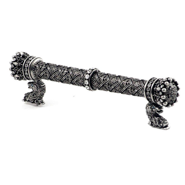 Carpe Diem Hardware - Queen Anne 5'' O.C. Pull w/ Swarovski Crystals - Chalice
