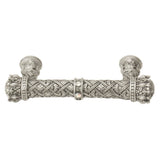 Carpe Diem 6130-11Cab Crowning Glory Queen Anne Satin Queen Anne 3'' O.C. Pull W/ Swarovski Crystals