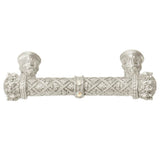 Carpe Diem 6130-11Cab Crowning Glory Queen Anne Satin Queen Anne 3'' O.C. Pull W/ Swarovski Crystals