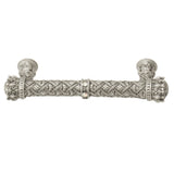 Carpe Diem 6131-11Cab Crowning Glory Queen Anne Satin Queen Anne 4'' O.C. Pull W/ Swarovski Crystals
