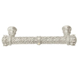 Carpe Diem 6131-11Cab Crowning Glory Queen Anne Satin Queen Anne 4'' O.C. Pull W/ Swarovski Crystals