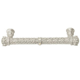 Carpe Diem 6132-11Cab Crowning Glory Queen Anne Satin Queen Anne 5'' O.C. Pull W/ Swarovski Crystals