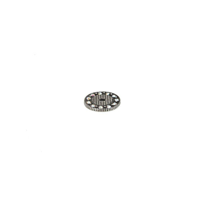 Carpe Diem Hardware - Queen Anne Round Escutcheon w/ 11 Swarovski Crystals - Chalice