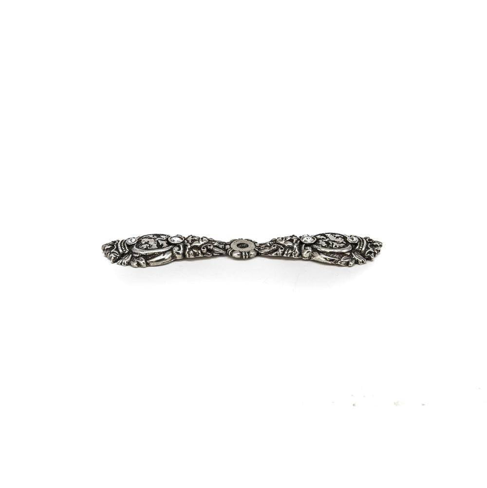Carpe Diem Hardware - Queen Anne Lion Crown Escutcheon w/ Swarovski Crystals - Chalice