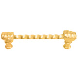 Carpe Diem Hardware - Carpe Diem Large Fist 5'' O.C. Pull - Gilded Mercury
