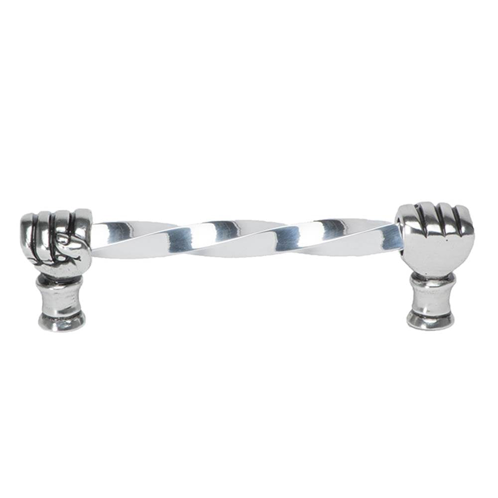 Carpe Diem Hardware - Carpe Diem Fist 6'' O.C. Approximately W/ 3/8'' Twist Bar Long Pull - Chalice
