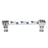 Carpe Diem Hardware - Carpe Diem Fist 6'' O.C. Approximately W/ 3/8'' Twist Bar Long Pull - Chalice