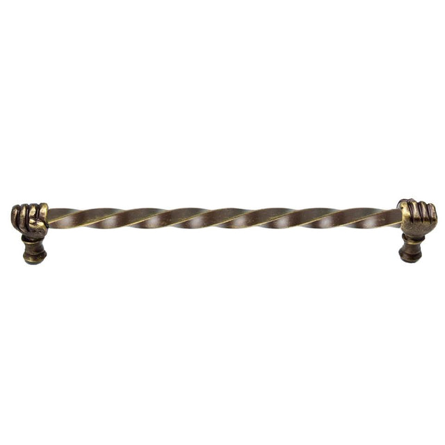 Carpe Diem Hardware - Carpe Diem Fist 12'' O.C. Approximately Long Pull - Gilded Mercury