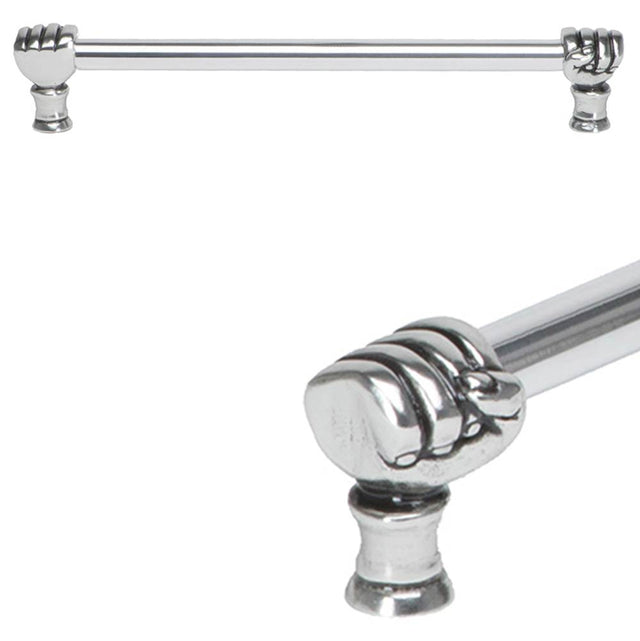 Carpe Diem Hardware - Carpe Diem Fist 12'' O.C. Approximately W/ 1/2'' Smooth Round Bar Long Pull - Chalice