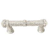 Carpe Diem Hardware - Carpe Diem 6328-23Cab Crowning Glory Queen Elizabeth Chrysalis Queen Elizabeth 3'' O.C. Pull W/ Swarovski Crystals - Chrysalis