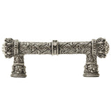 Carpe Diem 6328-3C Crowning Glory Queen Elizabeth Antique Brass Queen Elizabeth 3'' O.C. Pull W/ Swarovski Crystals