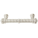 Carpe Diem 6329-11Cab Crowning Glory Queen Elizabeth Satin Queen Elizabeth 4'' O.C. Pull W/ Swarovski Crystals