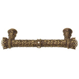 Carpe Diem 6329-3C Crowning Glory Queen Elizabeth Antique Brass Queen Elizabeth 4'' O.C. Pull W/ Swarovski Crystals