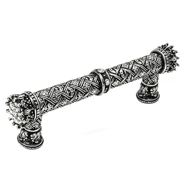 Carpe Diem Hardware - Queen Elizabeth 4'' O.C. Pull w/ Swarovski Crystals - Chalice