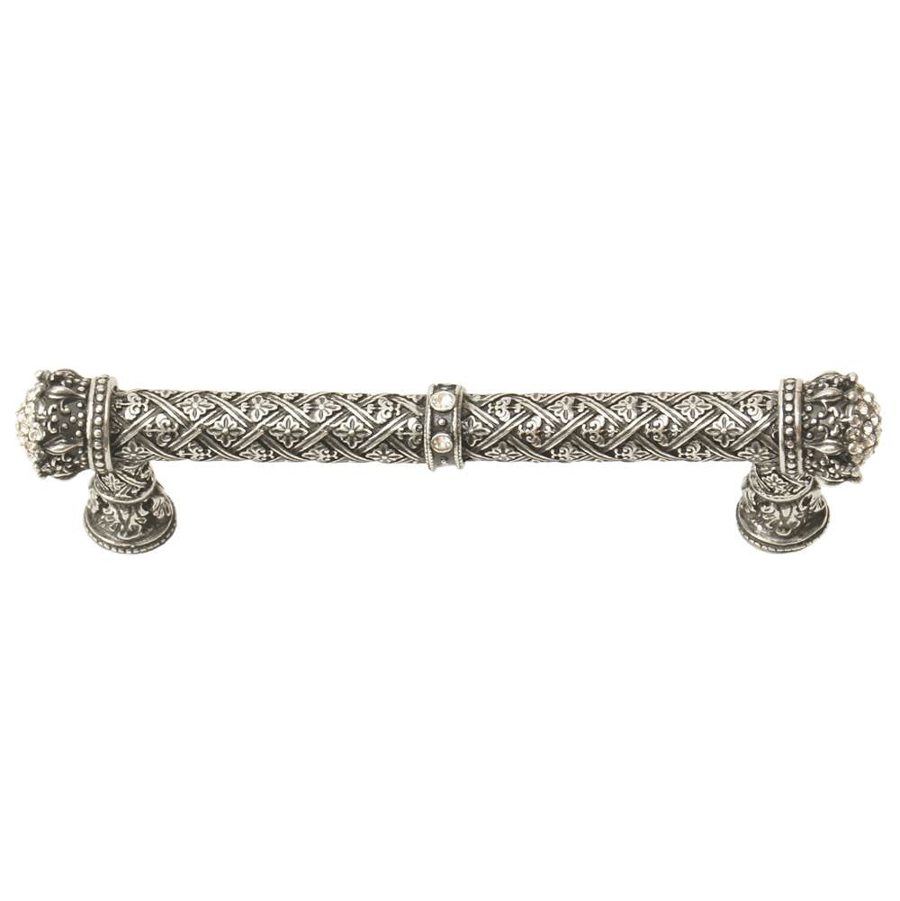 Carpe Diem Hardware - Carpe Diem 6330-9C Crowning Glory Queen Elizabeth Chalice Queen Elizabeth 5'' O.C. Pull W/ Swarovski Crystals - Chalice