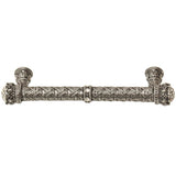 Carpe Diem 6330-3C Crowning Glory Queen Elizabeth Antique Brass Queen Elizabeth 5'' O.C. Pull W/ Swarovski Crystals