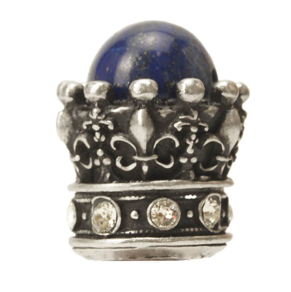 Carpe Diem Hardware - Carpe Diem 6505-9Clap Crowning Glory Queen Penelope Chalice Queen Penelope Large Knob W/ Swarovski Crystals and Semi-Precious Stones - Chalice