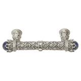 Carpe Diem 6528-11.Cablap Crowning Glory Queen Penelope Satin Queen Penelope 3'' O.C. Pull W/ Swarovski Crystals and Semi-Precious Stones