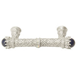 Carpe Diem 6528-23Cablap Crowning Glory Queen Penelope Chrysalis Queen Penelope 3'' O.C. Pull W/ Swarovski Crystals and Semi-Precious Stones