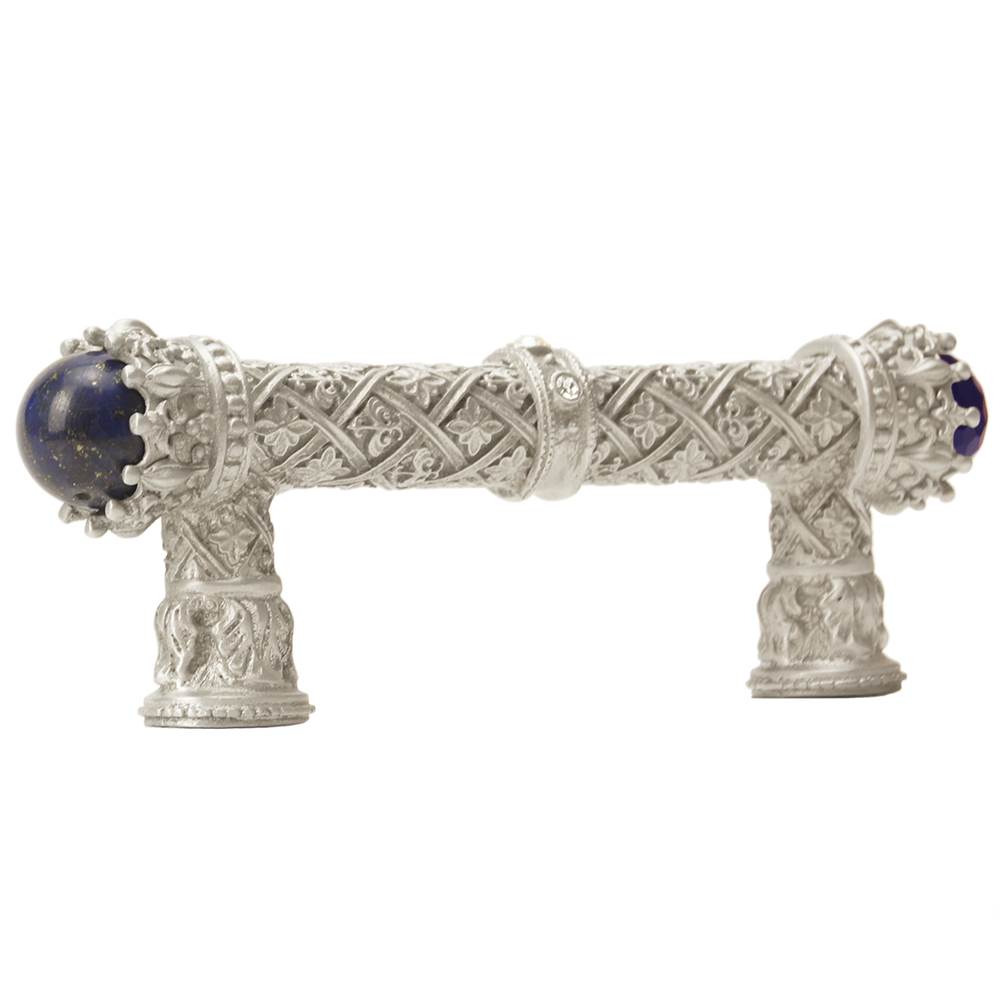 Carpe Diem 6528-23Cablap Crowning Glory Queen Penelope Chrysalis Queen Penelope 3'' O.C. Pull W/ Swarovski Crystals and Semi-Precious Stones