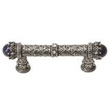 Carpe Diem Hardware - Carpe Diem 6528-9Clap Crowning Glory Queen Penelope Chalice Queen Penelope 3'' O.C. Pull W/ Swarovski Crystals and Semi-Precious Stones - Chalice