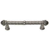 Carpe Diem Hardware - Carpe Diem 6530-9Cox Crowning Glory Queen Penelope Chalice Queen Penelope 5'' O.C. Pull W/ Swarovski Crystals and Semi-Precious Stones - Chalice