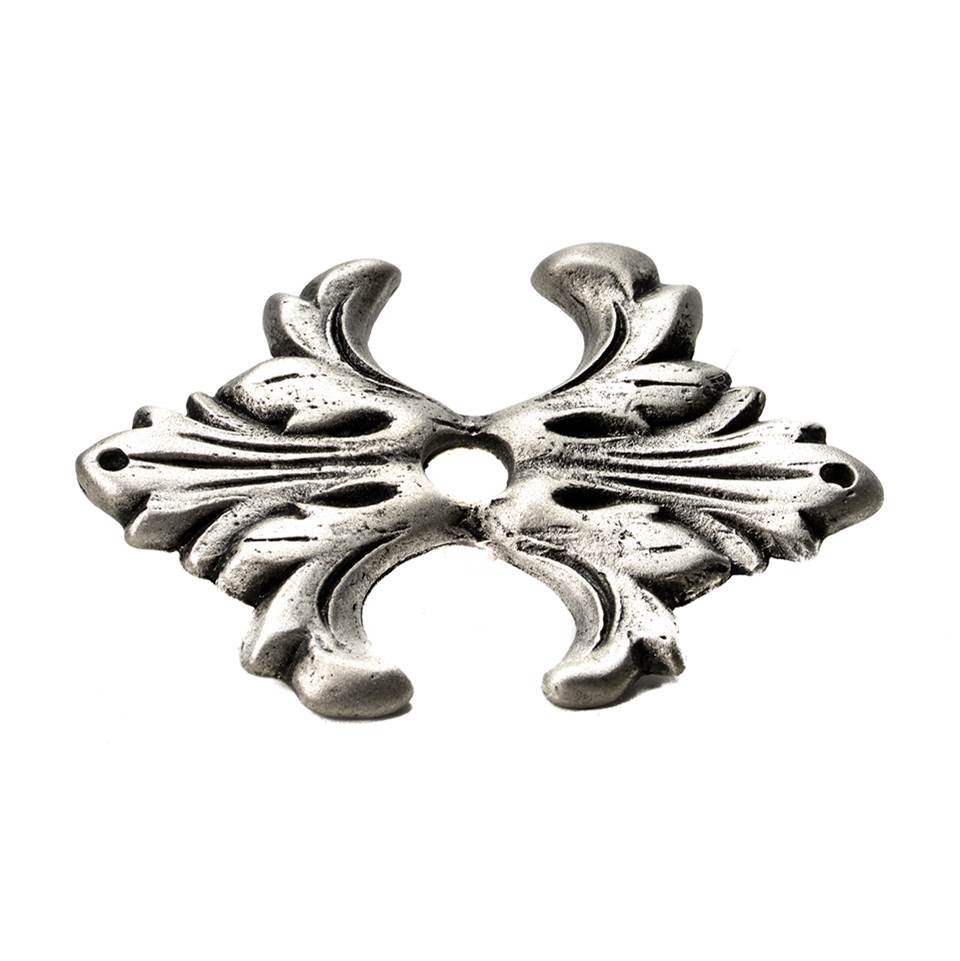 Carpe Diem Hardware - Acanthus Medium Escutcheon Renaissance Style In Satin. - Satin