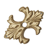 Acanthus Medium Escutcheon Renaissance Style In Satin.
