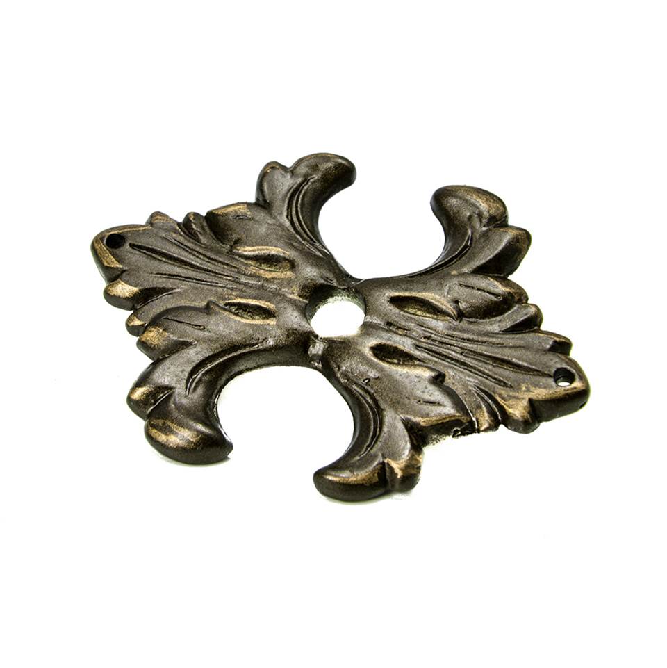 Acanthus Medium Escutcheon Renaissance Style In Satin.