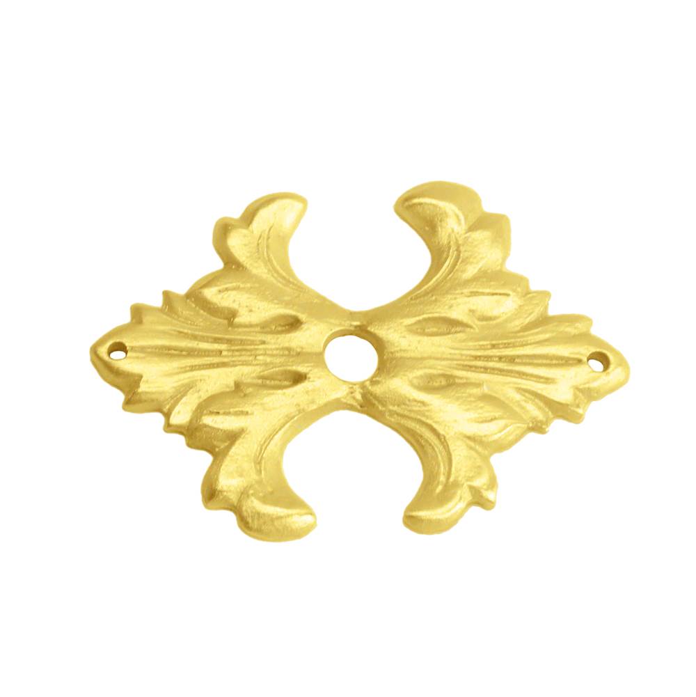 Carpe Diem Hardware - Acanthus Medium Escutcheon Renaissance Style In Gilded Mercury. - Gilded Mercury