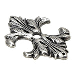 Acanthus Medium Escutcheon Renaissance Style In Satin.