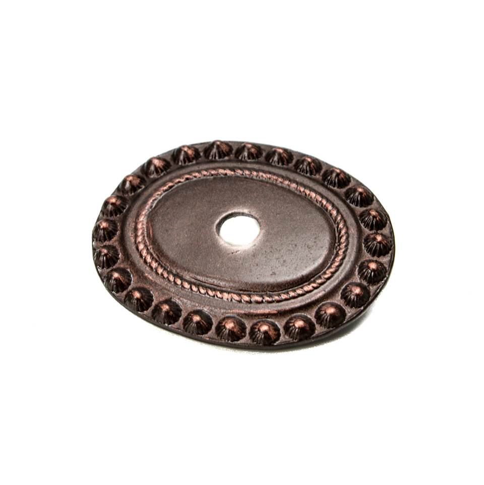 Carpe Diem Hardware - Beaded Small Oval Escutcheon - Oil Rubbed Bronze