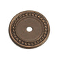 Carpe Diem Hardware - Round Beaded Escutcheon - Soft Gold
