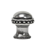 Carpe Diem Hardware - Classic Medium Round Knob W/ Beaded Rim - Chalice