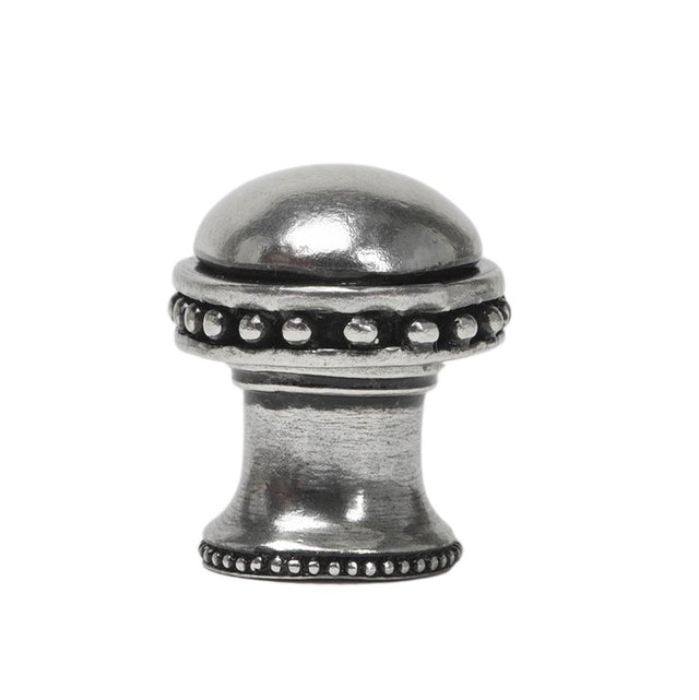 Carpe Diem Hardware - Classic Medium Round Knob W/ Beaded Rim - Chalice