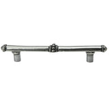 Carpe Diem Hardware - Classic 4'' O.C. Pull W/ Beaded Treatment On Center And Ends - Chalice