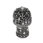 Carpe Diem Hardware - Versailles Medium Round Knob Fleur De Lys Open Basket Decorative Column Foot w/ Swarovski Crystals - Chalice
