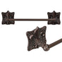 Carpe Diem Hardware - Versailles 32'' O.C. Approx Towel Bar w/Swarovski Crystals w/ 5/8'' Reeded Center - Chalice