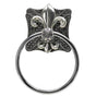 Carpe Diem Hardware - Versailles Full Swing Towel Reeded Ring w/Swarovski Crystals - Chalice