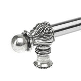 Acanthus 6'' O.C. (Approx.) With 1/2'' Round Smooth Bar Romanesque Style With Center Brace