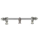 Carpe Diem Hardware - Acanthus 9'' O.C. (Approx.) With 1/2'' Round Smooth Bar Romanesque Style With Center Brace - Chalice