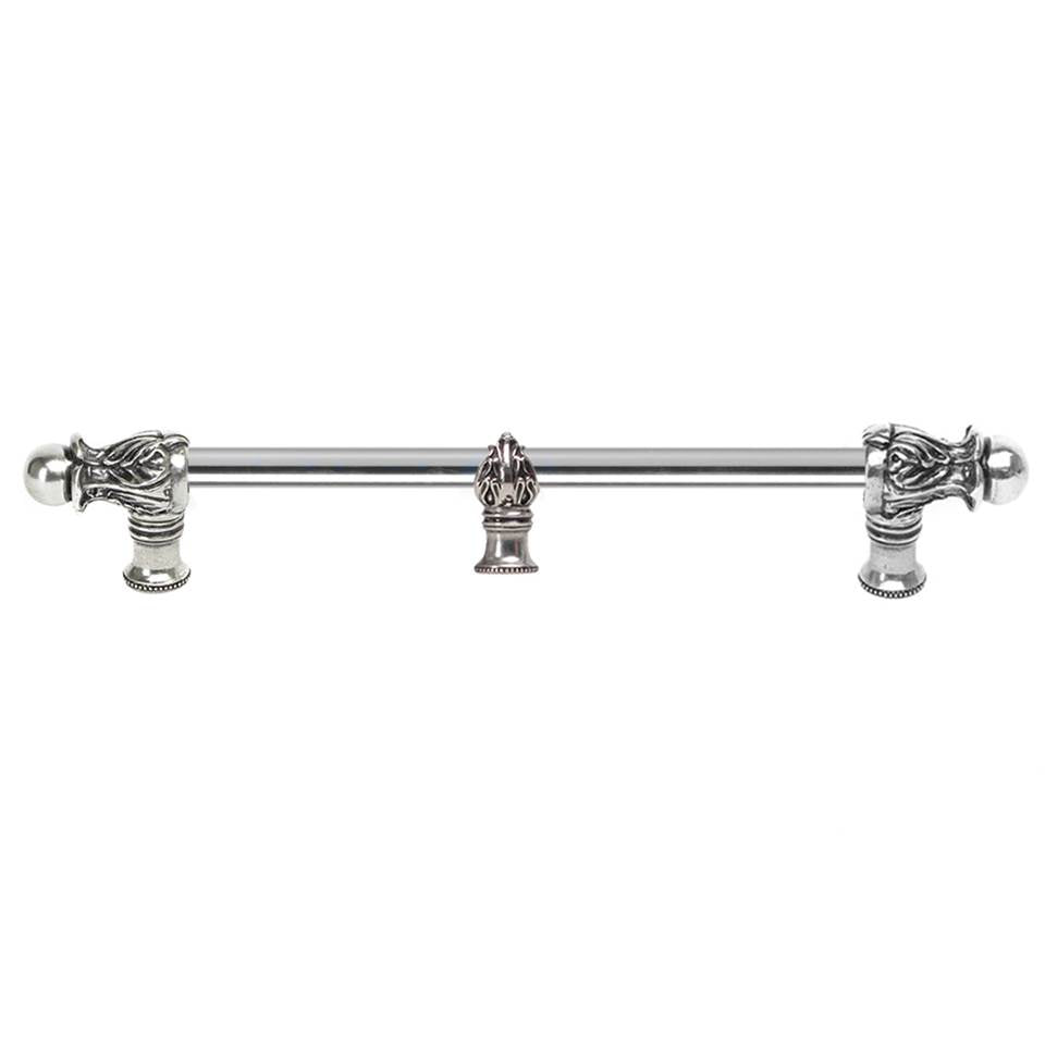 Carpe Diem Hardware - Acanthus 12'' O.C. (Approx.) With 1/2'' Round Smooth Bar Romanesque Style With Center Brace - Chalice