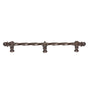 Carpe Diem Hardware - Acanthus 18'' O.C. (Approx.) With 3/8'' Twist Bar Romanesque Style With Center Brace - Oil Rubbed Bronze