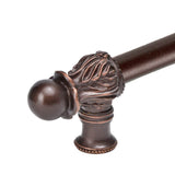 Acanthus 18'' O.C. {Approx.} w/ 1/2'' Round Smooth Bar Romanesque Style w/ Center Brace