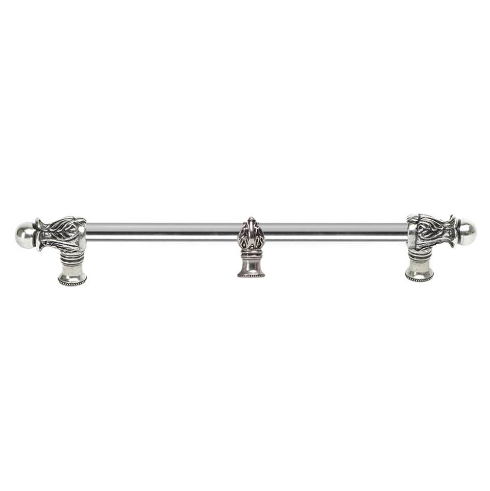 Carpe Diem Hardware - Acanthus 18'' O.C. (Approx.) With 1/2'' Round Smooth Bar Romanesque Style With Center Brace - Chalice