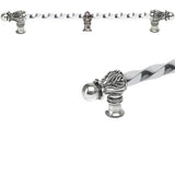 Carpe Diem Hardware - Acanthus 22'' O.C. (Approx.) With 3/8'' Twist Bar Romanesque Style With Center Brace - Chalice