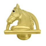 Carpe Diem Hardware - Horse In Stirrup w/ Strap Knob Left - Chalice
