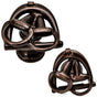 Carpe Diem Hardware - Bits In Stirrup Knob Left - Chalice