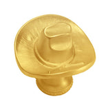 Carpe Diem Hardware - Classic Cowboy Hat Knob - Gilded Mercury